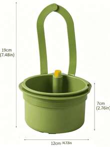 Colador colgante multifuncional, diseño de filtro extraíble, colador de fregadero de cocina de drenaje rápido, separador de residuos de alimentos, cesta de lavado de frutas y verduras, artículo esencial de cocina, herramienta de cocina pequeña, cesta de drenaje de cocina - Talla única para todos - Ver 8