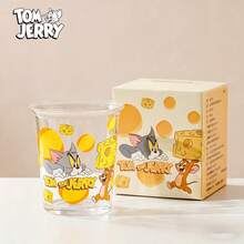 TOM AND JERRY. 翻盖杯套装，可爱创意咖啡杯和牛奶杯，家居礼品 - 彩色 - 查看 8
