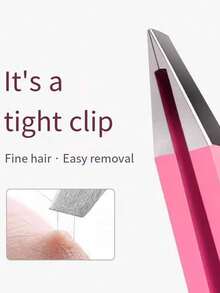 Pinzas profesionales para cejas y depilación, pinzas de viaje mini, pinzas para el cuidado del vello facial, pinzas de precisión, mejores pinzas para piel sensible, pinzas de punta inclinada de precisión, pinzas de acero inoxidable con agarre firme para depilación, adecuadas para cejas, vello facial, vellos encarnados y vellos incrustados, eliminan fácilmente el vello fino, duraderas y resistentes al óxido, ideales para dar forma a las cejas, depilación facial, uso en salón y belleza en casa - Multicolor - Ver 10
