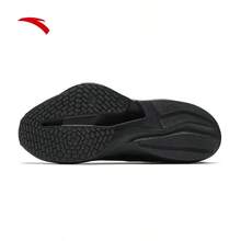 Anta Mili 2 PRO | Giày chạy bộ đường dài đế carbon, giày thể thao nam mới với đệm đàn hồi tốt và khả năng chống mài mòn. - Màu đen cơ bản/Bạc hóa thạch Đen-5 - Xem 5