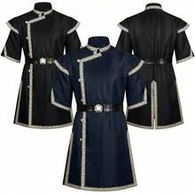 Cosplay Clothing - Mercenary Uniform Navy Blue - View 3
