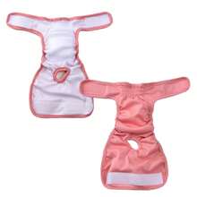 Fralda Para Pet Roupa Íntima Higiênica Reutilizável Calça Fisiológica Impermeável Lavável Fêmea Macho LR-0340/LR-0341 - PP (XS) - Visão 10