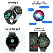 PANDA GTR 4 Pro Smart Watch, 1.45" IPS High-Definition Touchscreen, Silicone Strap, Bluetooth Calling, Life Waterproof, Voice Assistant, NFC Access, AI Smart Watch Face Design, Multi-Function Smart Watch - Black - View 7