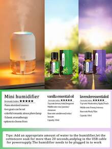 200ml Car Humidifier, 3 Colors, Ultrasonic Atomization (Quiet), 6 Fragrances, LED Light, USB Powered, Auto Shut-Off, Suitable For All Car Models And Locations, Multi-Set Gift Pack - A - View 16