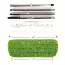 Kitchen + Home Microfiber Flat Mop - 17 - 1 - View 5