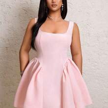 Lyrianda Romantic Backless Bowknot Sexy Party Princess Dress For Women - Blanco - Ver 3