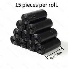 Must-Have Outdoor Dog Pooper Scooper 10 Rolls (150 Pcs Bags Total). Pocket-Sized For Easy Carry, One-Step Cleaning Keeps Hands Dirt-Free, 3 Colors Available To Solve Pet Waste Troubles Effortlessly. - View 13