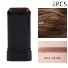 1pc Waterproof & Sweat-Resistant Temporary Hair Dye Stick With Comb, 20g Quick Cover Gray Hair For Hair And Beard, Twist Design For Easy Cleaning, Portable Pocket Size For Travel - Multicolor - View 15