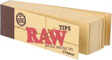 RAW Original Roll-Up Tips 6 Pack_50 Tips Per Pack + RAW Black King Size Rolling Papers 6 Pack - 白色 - 查看 3