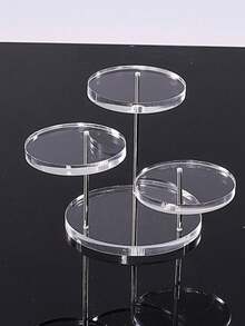 1 chiếc giá trưng bày nhẫn nhiều tầng hình tròn màu đen trắng mini bằng acrylic, giá để bàn trưng bày bánh cupcake, thích hợp cho các bữa tiệc, ngày lễ, gia đình, trưng bày mỹ phẩm, giá trưng bày nhiều tầng bằng acrylic. - Nhiều màu 2 - Xem 17