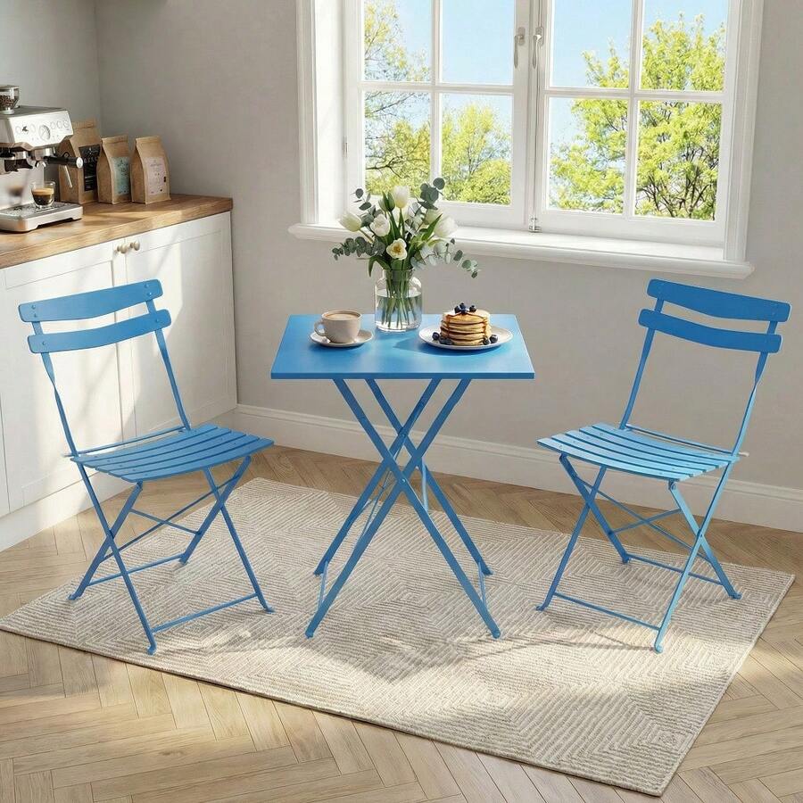 Patio Furniture - Blue - View 1