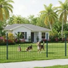 Minifactory Green Metal Fence Posts 4FT & 5FT, 10 Pack Rust-Resistant Steel U Posts For Wire Fencing, Chicken Coops, Yard Borders, No Dig Design - 5ft - View 11