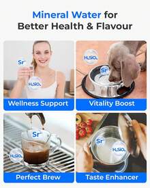 Waterdrop WD-A2G Countertop Reverse Osmosis System,Hot And ColdRO, Portable Pure Water Tank, Bottleless Water Cooler, 6 Temperature Settings, 3:1 Pure To Drain - 英規插(220-240V) - 查看 8