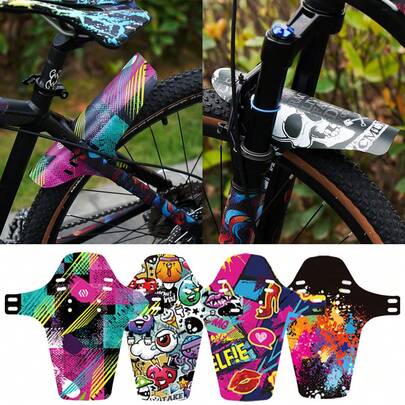  1pc CNC Bicycle Fender, Suitable For Mountain Bike, Road Bike, Folding Bike Front And Rear Wheels, Bicycle Parts