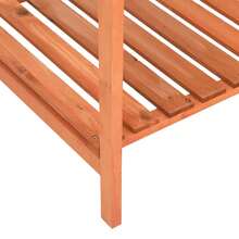 vidaXL Pflanzgefäß für Kräuter 80x60x80 cm Massivholz Tanne - A - Übersicht 6