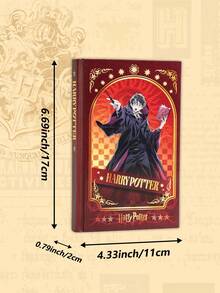 Harry Potter 哈利波特学院立体笔记本，3D变色封面，适合学生和粉丝收藏 - 彩色 - 查看 7