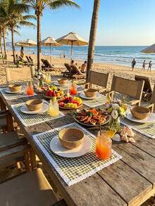 1/2/4/6/12件装蕾丝长方形餐垫，清新简约风格，厨房装饰，餐桌垫，防水防滑杯垫，适用于节日派对、生日、婚礼、办公室、咖啡桌、家居装饰，四季皆宜 - 綠色 - 查看 11