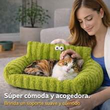 Cama para Perro Chico Cama para Gato Cama Perro Chico camita para Perrito Camas para Perritos pequeños - Verde lima - Ver 4