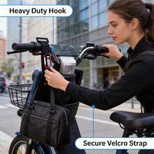 Electric Bike Hook Universal Front Non Perforated Electric Bike, Bicycle Shopping Hook, Multifunctional Hook, Front Hook - Multicolor - View 3