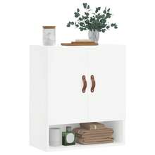 vidaXL Wandschrank Weiß 60x31x70 cm Holzwerkstoff - Weiss - Übersicht 3