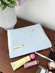 MEYOU FAIRY AGG, Small And Fresh Sized Makeup Bag For Women, Inner Bag, Portable Travel Wash Bag, Hand-Held Bag, Versatile Skincare Storage Bag, Women's Sanitary Napkin Storage Bag, Gift For Mom To Girlfriend, Student Pencil Case - Multicolor - View 9