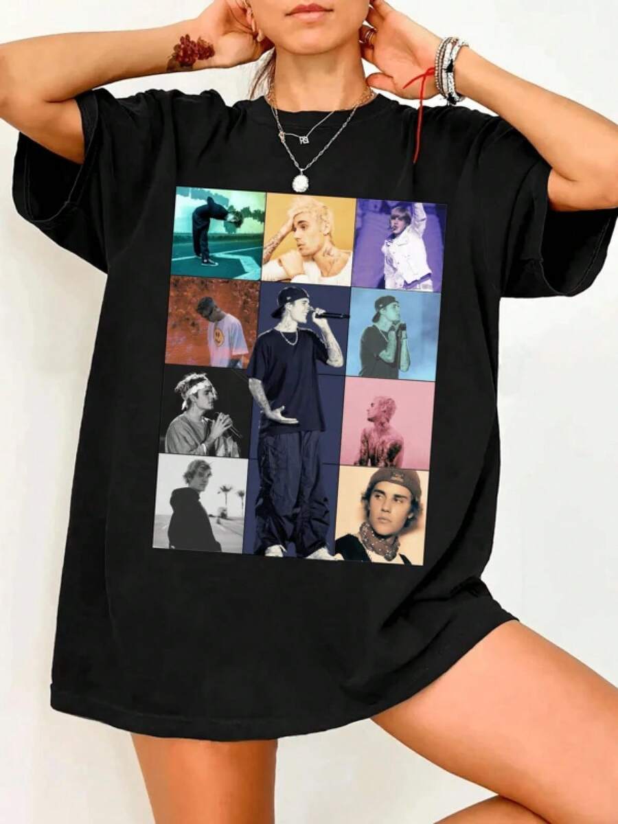 Women T-Shirts - Black - View 1