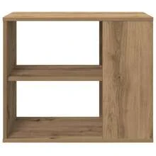 vidaXL Beistellschrank Artisan-Eiche 60x30x50 cm Holzwerkstoff - Braun - Übersicht 4