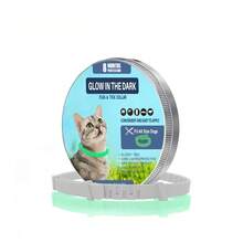 适用于大型犬和小型犬的跳蚤项圈，兽医推荐，可有效预防跳蚤和蜱虫叮咬，适用于体重低于 18 磅（约 8 公斤）的狗狗，防护期长达 8 个月。 - 彩色 - 查看 10