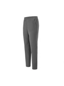 Adidas Pantalones deportivos casuales para hombres, nuevos, elásticos, de secado rápido y transpirables - Gris - Ver 1