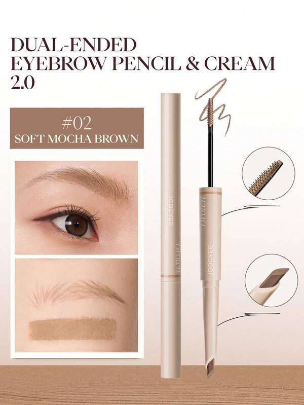 JOOCYEE Dual-Ended Eyebrow Pencil & Eyebrow Pomade 2.0