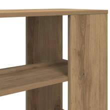 vidaXL Beistellschrank Artisan-Eiche 60x30x50 cm Holzwerkstoff - Braun - Übersicht 7