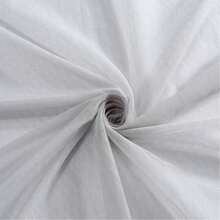 1pc Polyester Soft Sheer Solid Color Fabric, Suitable For Sewing, Crafting, Clothing, Home Decor, DIY Wedding Dress, Ballet Tutu - Light Gray - View 11