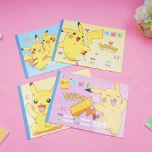 pokemon A4宝可梦素描本，卡通涂鸦绘画笔记本，练习书写绘画草稿本（随机发货1本） - 彩色 - 查看 1