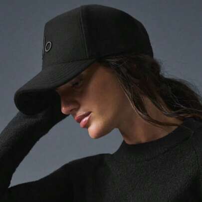 Breathable Polyester Fiber & Non-Woven Fabric Baseball Cap, Lightweight, Snug Fit, All-Season Wear, Handwash, Windproof, UV Protection, Adjustable Strap, Street Fashion Hat | Hip Hop Style | Adjustable Head Circumference