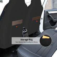 2 piezas Cubiertas de asiento de coche con símbolos celestiales impresos, cómodas y transpirables de seda de hielo, adecuadas para todas las estaciones, fácil cuidado y lavables a máquina, decoración interior del coche - Fundas para asientos - Ver 7