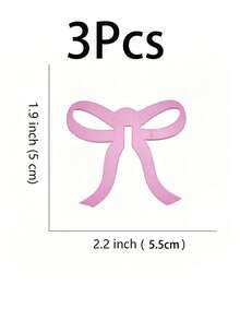 1/3/5/10/20/30/40pcs Pink Bow Wine Glass Markers - Engagement Party, Birthday Party Decorations, Girls Party Drink Accessories - View 11