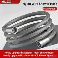 [Phiên bản nâng cấp mới] Vòi sen bện nylon dài 1,5m, vòi sen nước nóng đa năng 4 inch dùng cho phòng tắm. - A - Xem 4