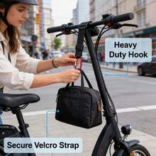 Electric Bike Hook Universal Front Non Perforated Electric Bike, Bicycle Shopping Hook, Multifunctional Hook, Front Hook - Multicolor - View 2