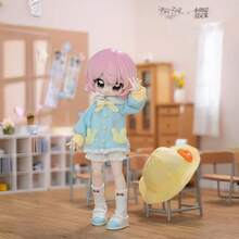 Bộ 12 món đồ chơi mini hình chìa khóa, hộp bí ẩn, búp bê BJD có thể tạo dáng, mô hình búp bê sưu tầm. - Nhiều màu - Xem 3