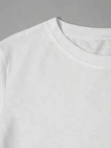 Women's HAPPY 4 TH OF JULY Printed Casual Fashion Short Sleeve Crew Neck Top, Comfortable Fit, Machine Washable, Casual And Fashionable Top, Women's Spring & Summer Clothing,Suitable For Family Gatherings And Trave woman Todo tipo de impresiones, chaqueta, camiseta de cuello redondo, casual, para oficina, para viajar, muy popular, viento deportivo, estampado/patrón, camiseta de algodón 100%, camiseta casual, cómoda, suave, transpirable The latest popular bestseller - Blanco - Ver 3
