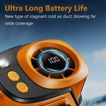 Handle Fans - Black Orange - View 4