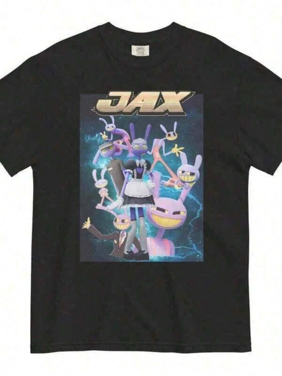 2026 100% Cotton Short Sleeve Casual Tee Amazing Jax Collage TADC Circus Unisexcomfortcolors Heavyweight 100% Cotton Digital T-Shirt Tee Sh,2025 Christmas Tshirt,Fashion Print Casual T-Shirt,Loose Short Sleeve T-Shirt,Short Sleeved Single-Sided Printed T-Shirt,100% Cotton Short Sleeve Casual Tee, Soft,Durable Round Neck Casual Top For Spring,Summer,And Fall Heart & Slogan Bodybuilding Top Boyfriend Style Casual Wear Suitable For AllSeasons Graphic Tee Men Playera De Hombre T-Shirts For Men Funny Shirt MarDi Gras Graphic Tees Women 100% Cotton Black T Shirt Unisex - màu đen - Xem 1
