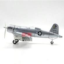Modelo de combate de la Segunda  Mundial, pirata Mustang Spitfire Hurricane BF109 4D, avión de ensamblaje de plástico DIY, Kits de construcción de juguetes, 1/48 - F4U 6 - Ver 3