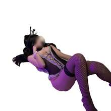 Bunny Girl Bodysuit With Crisscross Straps Sheer Mesh See Through Lingerie Set Small Bust Women Provocative Costume Outfit Parties Cosplay And Date Night YSMJ - 可愛兔女郎套裝+黑褲襪 - 查看 5