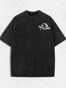 Men T-Shirts - 黑色的 - 查看 4