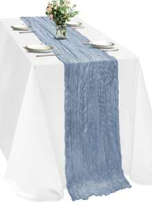 1 tấm khăn trải bàn bằng vải voan màu cam, dài 9,84ft (3m), kiểu Boho, kích thước 35 x 118 inch (90 x 300cm), thích hợp cho trang trí bàn ăn trong đám cưới, tiệc cô dâu, tiệc mừng em bé, sinh nhật. - trái cam - Xem 10