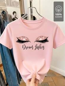 Dream Lashes Glow - T-Shirt - 白色 - 查看 11