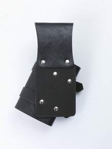2 piezas Funda de espada de cuero PU estilo medieval renacentista, diseño ajustable, adecuado para cosplay, actividades al aire libre y disfraces de Halloween, fiesta - ZSJ - Ver 5