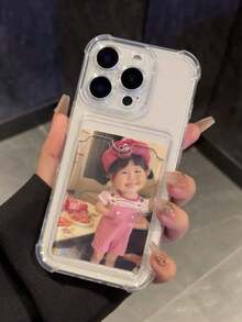 1PC Clear Case With 2. 0mm Thick Glittering Starry Sky Pattern To Fit Iphone11/12/13/14 Pro Max/Xs/Xr/11 Pro/11 Pro Max/12 Pro/12 Pro Max/13 Pro/13 Pro Max/7 Plus/14 Pro/14 Pro Max/14 Plus/7 Plus/8 Plus/8/Se2 Waterproof Shockproof Anti-Fall Scratch Resistant - 1 cái - Xem 2