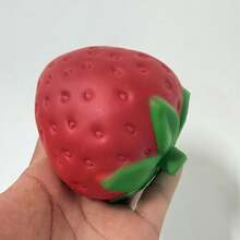1/3/6/10个装香蕉造型减压玩具，多种水果造型，弹性PU材质，减压球，适用于教室、生日、圣诞节等场合，也可作为小型派对用品或礼品袋填充物。 - 彩色 - 查看 15